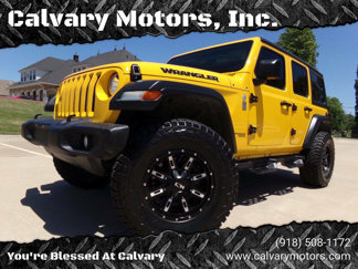 Used 2021 Jeep Wrangler Unlimited Sport image 1