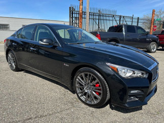 Used 2017 INFINITI Q50 Red Sport 400 image 1
