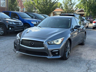 Used 2017 INFINITI Q50 Red Sport 400 image 1