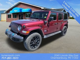 Used 2022 Jeep Wrangler Unlimited Sahara w/ Cold Weather Group image 1