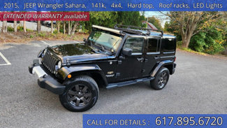 Used 2015 Jeep Wrangler Unlimited Sahara image 1