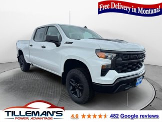New 2025 Chevrolet Silverado 1500 Custom Trail Boss w/ Dark Appearance Package image 1