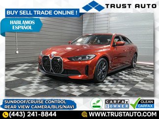 Used 2023 BMW i4 eDrive40 w/ Parking Assistance Package image 1