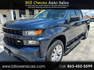 Used 2021 Chevrolet Silverado 1500 Custom image 1