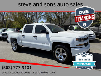 Used 2018 Chevrolet Silverado 1500 Custom w/ Custom Value Package image 1