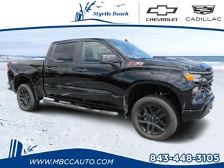 New 2025 Chevrolet Silverado 1500 Custom Trail Boss w/ Turbomax Blackout Package image 1