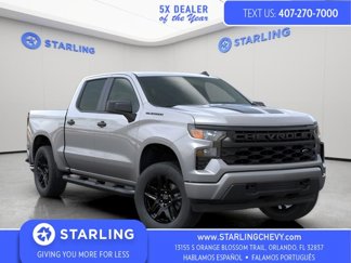 New 2026 Chevrolet Silverado 1500 Custom w/ Rally Edition image 1