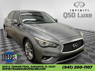 Used 2019 INFINITI Q50 Luxe w/ Cargo Package (L96) image 1