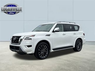 Used 2024 Nissan Armada Platinum w/ Captain's Chairs Package image 1