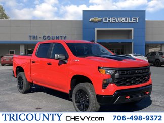 New 2025 Chevrolet Silverado 1500 Custom Trail Boss w/ LPO, Dark Essentials Package image 1