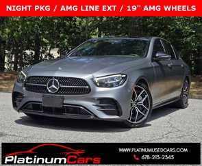 Used 2022 Mercedes-Benz E 350 Sedan w/ AMG Line Exterior image 1
