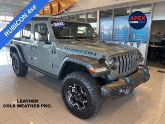 Used 2022 Jeep Wrangler Unlimited Rubicon 4xe w/ Cold Weather Group image 1