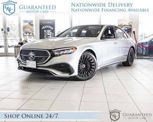 Used 2024 Mercedes-Benz E 350 4MATIC Sedan w/ Leather Package image 1