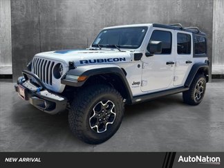 Used 2022 Jeep Wrangler Unlimited Rubicon 4xe w/ Steel Bumper Group image 1