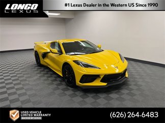 Used 2025 Chevrolet Corvette Stingray Preferred Cpe w/ Z51 Performance Package image 1