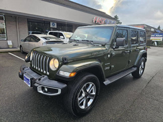 Used 2021 Jeep Wrangler Unlimited Sahara w/ Cold Weather Group image 1
