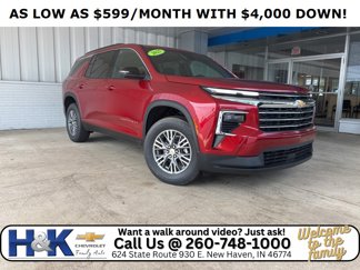 New 2025 Chevrolet Traverse LT w/ Driver Confidence Package image 1