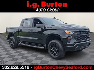 New 2025 Chevrolet Silverado 1500 Custom Trail Boss w/ Turbomax Blackout Package image 1