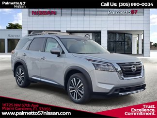 New 2025 Nissan Pathfinder Platinum w/ Cargo Package image 1