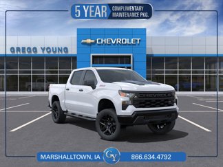 New 2025 Chevrolet Silverado 1500 Custom Trail Boss w/ Turbomax Blackout Package image 1