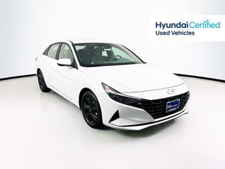 Certified 2022 Hyundai Elantra Blue w/ Preferred Accessory Package image 1