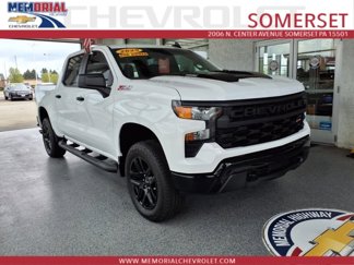Certified 2025 Chevrolet Silverado 1500 Custom Trail Boss w/ Turbomax Blackout Package image 1