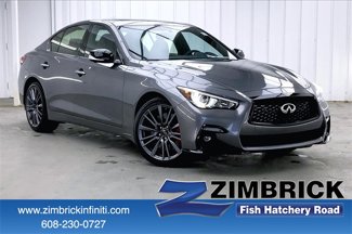 Certified 2024 INFINITI Q50 Red Sport 400 w/ All Weather Package image 1