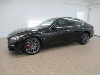 Used 2018 INFINITI Q50 Red Sport 400 image 1