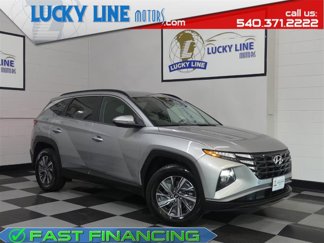 Used 2022 Hyundai Tucson Blue image 1