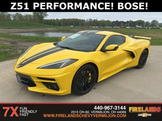 New 2025 Chevrolet Corvette Stingray Premium Cpe w/ Z51 Performance Package image 1