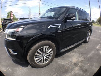 Used 2021 Nissan Armada SL w/ Captain's Chairs Package image 1