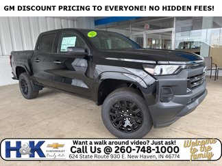 New 2025 Chevrolet Colorado W/T w/ WT Custom Package image 1