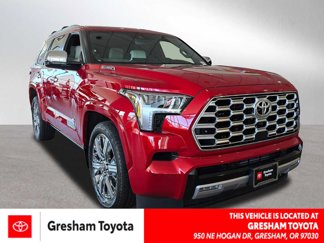 New 2025 Toyota Sequoia Capstone image 1