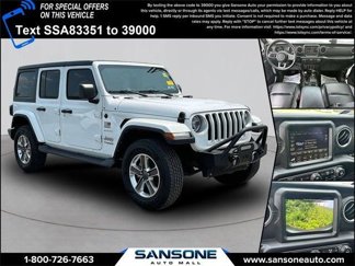 Certified 2022 Jeep Wrangler Unlimited Sahara w/ LED Lighting Group image 1