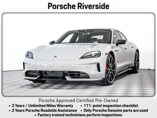 Certified 2025 Porsche Taycan 4S w/ Premium Package image 1