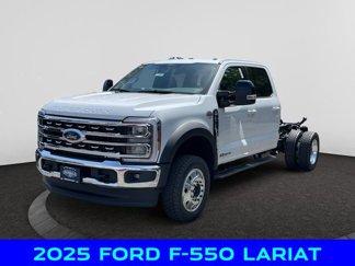 New 2025 Ford F550 4x4 Crew Cab Super Duty w/ Snow Plow Prep Package image 1