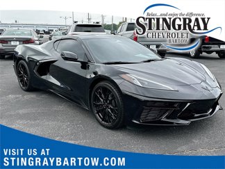 Used 2024 Chevrolet Corvette Stingray Coupe w/ Body-Color Dual Roof Package image 1