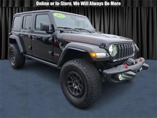 Certified 2024 Jeep Wrangler Unlimited Rubicon w/ XTREMEE 35" Tire Package image 1