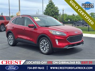 Certified 2022 Ford Escape Titanium w/ Class II Trailer Tow Package image 1