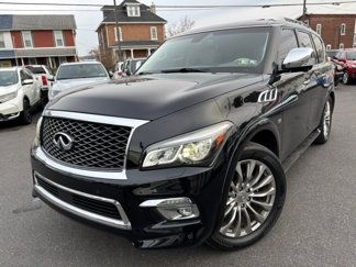 Used 2015 INFINITI QX80 4WD w/ Deluxe Technology Package image 1
