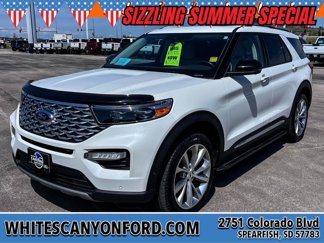 Certified 2021 Ford Explorer Platinum w/ Equipment Group 601A image 1