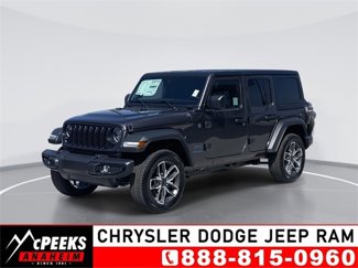 New 2025 Jeep Wrangler Unlimited Sport S 4xe w/ Convenience Group image 1
