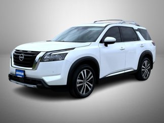Certified 2025 Nissan Pathfinder Platinum w/ Cargo Package image 1