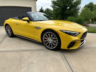 Used 2022 Mercedes-Benz SL 55 AMG 4MATIC image 1