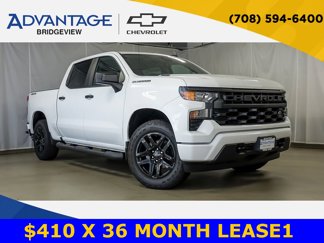 New 2026 Chevrolet Silverado 1500 Custom w/ Turbomax Blackout Package image 1