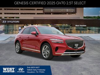 Used 2025 Genesis GV70 2.5T Select w/ Select Package image 1