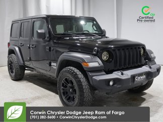 Certified 2019 Jeep Wrangler Unlimited Sport S image 1