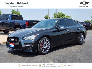Used 2023 INFINITI Q50 Red Sport 400 image 1