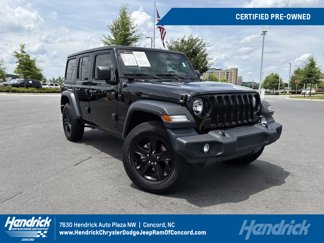Certified 2022 Jeep Wrangler Unlimited Sport image 1