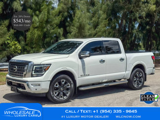 Used 2022 Nissan Titan Platinum Reserve w/ Moonroof Package image 1